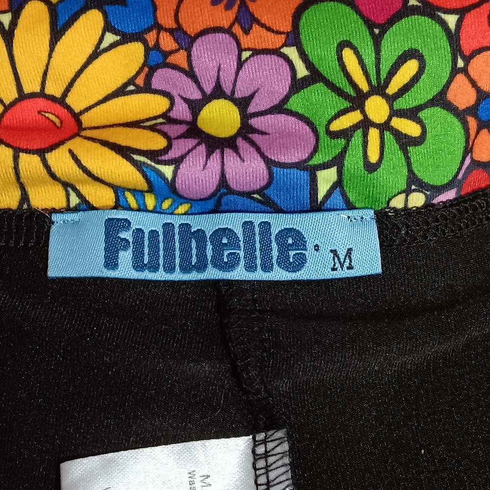 Fulbelle Womens Medium Skort Colorful Skirt Shorts Pockets Golf Tennis High Rise - Picture 10 of 12